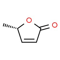 ChemSpider 2D Image | (S)-5-Methylfuran-2(5H)-one | C5H6O2