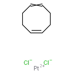 ChemSpider 2D Image | (5Z)-1,5-Cyclooctadiene - dichloroplatinum (1:1) | C8H12Cl2Pt