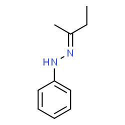 ChemSpider 2D Image | 2-Butanone, phenylhydrazone | C10H14N2