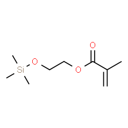 ChemSpider 2D Image | 2-(Trimethylsilyloxy)ethyl methacrylate | C9H18O3Si