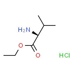 ChemSpider 2D Image | L-Valine ethyl ester hydrochloride | C7H16ClNO2