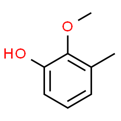 ChemSpider 2D Image | 2-Methoxy-3-methylphenol | C8H10O2