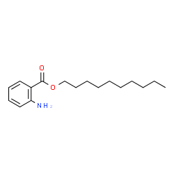 ChemSpider 2D Image | Decyl anthranilate | C17H27NO2