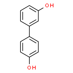 ChemSpider 2D Image | 3,4′-biphenyldiol | C12H10O2