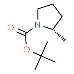ChemSpider 2D Image | (S)-N-Boc-2-methylpyrrolidine | C10H19NO2