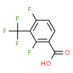 ChemSpider 2D Image | 2,4-Difluoro-3-(trifluoromethyl)benzoic acid | C8H3F5O2