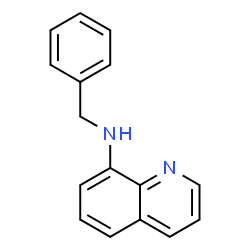 ChemSpider 2D Image | N-Benzyl-8-quinolinamine | C16H14N2