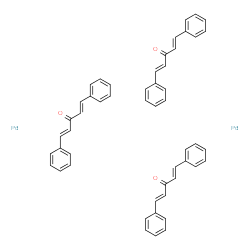 ChemSpider 2D Image | Tris(dibenzylideneacetone)dipalladium(0) | C51H42O3Pd2