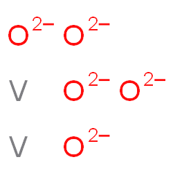 ChemSpider 2D Image | oxygen(-2) anion; vanadium | O5V2
