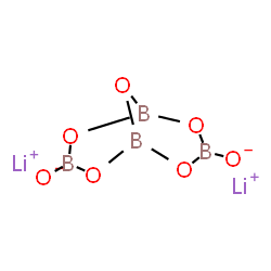 ChemSpider 2D Image | LITHIUM BORATE | B4Li2O7