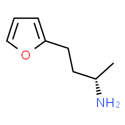 ChemSpider 2D Image | (2S)-4-(2-Furyl)-2-butanamine | C8H13NO
