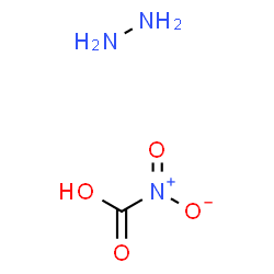 ChemSpider 2D Image | hydrazinium nitroformate | CH5N3O4