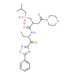 ChemSpider 2D Image | SAR-114137 | C25H34N4O7S