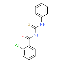 ChemSpider 2D Image | 2-Chloro-N-(phenylcarbamothioyl)benzamide | C14H11ClN2OS