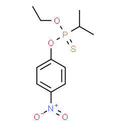 ChemSpider 2D Image | O-Ethyl O-(4-nitrophenyl) isopropylphosphonothioate | C11H16NO4PS