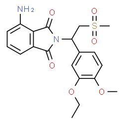 ChemSpider 2D Image | N-DEACETYL APREMILAST | C20H22N2O6S