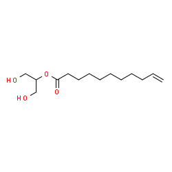 ChemSpider 2D Image | GLYCERYL 2-UNDECYLENATE | C14H26O4