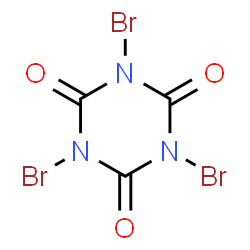 ChemSpider 2D Image | Tribromoisocyanuric acid | C3Br3N3O3
