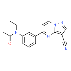 ChemSpider 2D Image | ISOZALEPLON | C17H15N5O