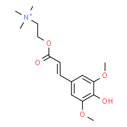 ChemSpider 2D Image | Sinapine | C16H24NO5