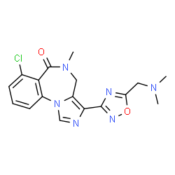 ChemSpider 2D Image | EVT-201 | C17H17ClN6O2