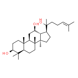 ChemSpider 2D Image | Protopanaxadiol | C30H52O3