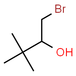 ChemSpider 2D Image | 1-Bromo-3,3-dimethyl-2-butanol | C6H13BrO