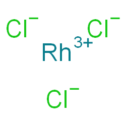 ChemSpider 2D Image | Rhodium(III) chloride | Cl3Rh
