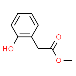 ChemSpider 2D Image | Methyl (2-hydroxyphenyl)acetate | C9H10O3