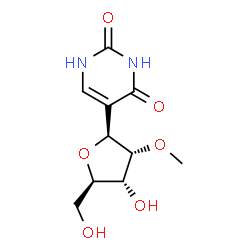 ChemSpider 2D Image | 2'-O-methylpseudouridine | C10H14N2O6