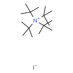 ChemSpider 2D Image | 2-Methyl-N,N,N-tris(2-methyl-2-propanyl)-2-propanaminium iodide | C16H36IN