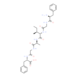 ChemSpider 2D Image | L-Phenylalanylglycyl-L-isoleucyl-L-alanylglycyl-L-phenylalanine | C31H42N6O7