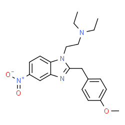 ChemSpider 2D Image | Metonitazene | C21H26N4O3