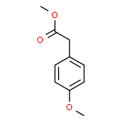 ChemSpider 2D Image | METHYL 4-METHOXYPHENYLACETATE | C10H12O3