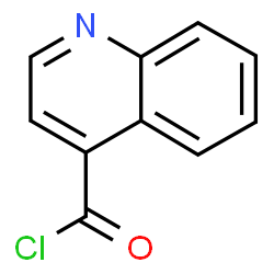 ChemSpider 2D Image | 4-Quinolinecarbonyl chloride | C10H6ClNO