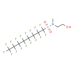ChemSpider 2D Image | N-Methylperfluorooctanesulfonamidoethanol | C11H8F17NO3S