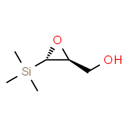 ChemSpider 2D Image | (2S,3S)-3-(Trimethylsilyl)-2-oxiranemethanol | C6H14O2Si