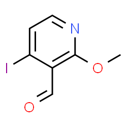 ChemSpider 2D Image | 4-Iodo-2-methoxynicotinaldehyde | C7H6INO2