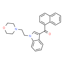 ChemSpider 2D Image | JWH-200 | C25H24N2O2