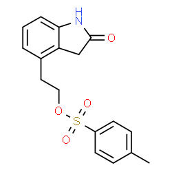 ChemSpider 2D Image | 2-(2-oxoindolin-4-yl)ethyl 4-methylbenzenesulfonate | C17H17NO4S