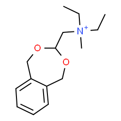 ChemSpider 2D Image | N-(1,5-Dihydro-2,4-benzodioxepin-3-ylmethyl)-N-ethyl-N-methylethanaminium | C15H24NO2