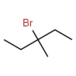 ChemSpider 2D Image | 3-Bromo-3-methylpentane | C6H13Br