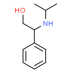 ChemSpider 2D Image | 2-(Isopropylamino)-2-phenylethanol | C11H17NO