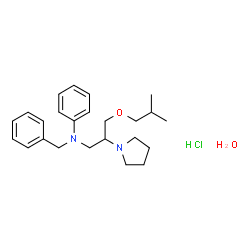ChemSpider 2D Image | Bepridil hydrochloride | C24H37ClN2O2