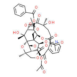 ChemSpider 2D Image | (1R,3S,15S,18R,19S,20S,21S,22R,23S,24S,25S,26R)-20,22,23,25-Tetraacetoxy-21-(acetoxymethyl)-15,26-dihydroxy-3,15,26-trimethyl-6,16-dioxo-2,5,17-trioxa-11-azapentacyclo[16.7.1.0~1,21~.0~3,24~.0~7,12~]h
exacosa-7,9,11-trien-19-yl benzoate | C43H49NO19