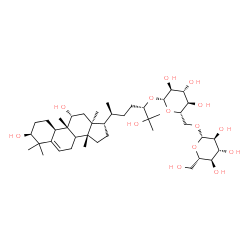 ChemSpider 2D Image | (1S,4R,8xi,9beta,11alpha,13alpha,14beta,17alpha,20S,24S)-1,11,25-Trihydroxy-9,10,14-trimethyl-4,9-cyclo-9,10-secocholest-5-en-24-yl 6-O-beta-L-glucopyranosyl-beta-L-glucopyranoside | C42H72O14