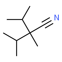 ChemSpider 2D Image | 2,2-Bis(isopropyl)propionitrile | C9H17N