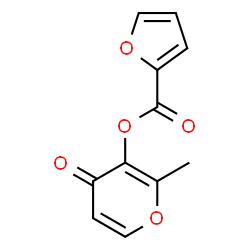ChemSpider 2D Image | 2-Methyl-4-oxo-4H-pyran-3-yl 2-furoate | C11H8O5