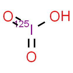 ChemSpider 2D Image | (~125~I)Iodic acid | H125IO3