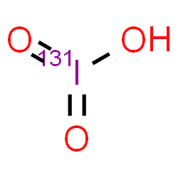 ChemSpider 2D Image | (~131~I)Iodic acid | H131IO3
